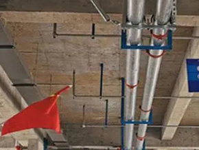 中江管廊支架的安装方法